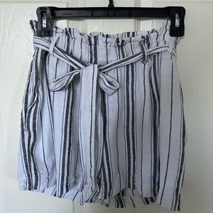 Linen Blend Shorts